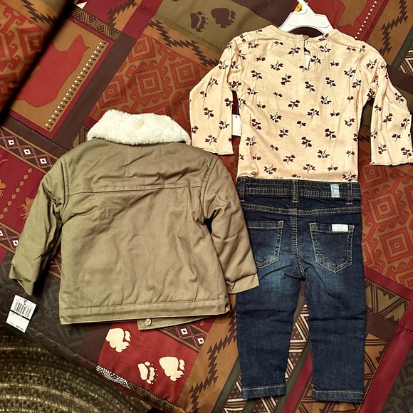 7 For All Mankind 3 pc Outfit sz 12 mo NWT - Picture 3 of 4